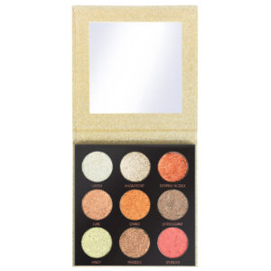 Paleta presovanih glitera REVOLUTION MAKEUP Pressed Glitter Palette 10.8g Midas Touch