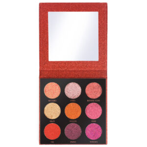 Paleta presovanih glitera REVOLUTION MAKEUP Pressed Glitter Palette 10.8g Hot Pursuit