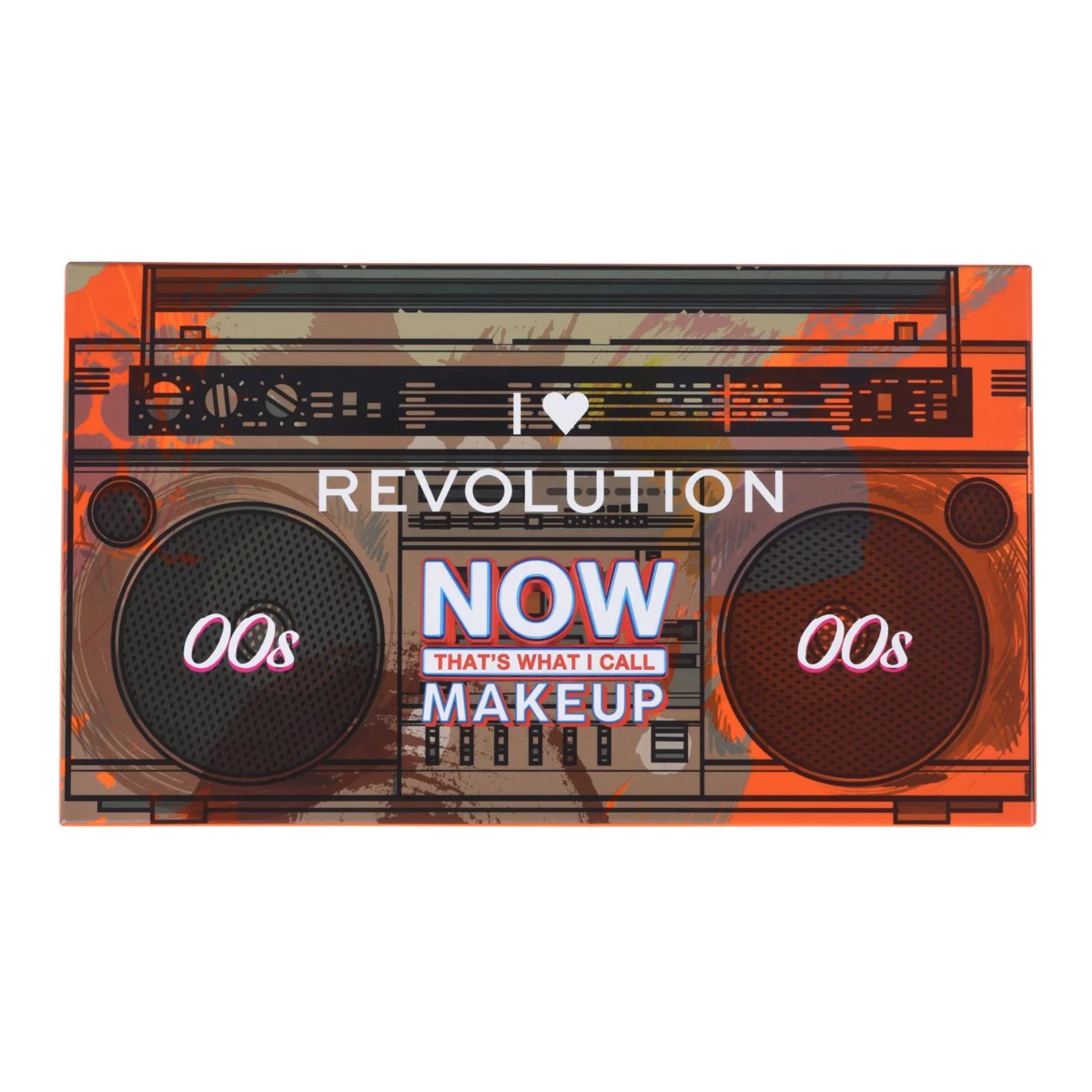 Paleta pigmenata za oči I HEART REVOLUTION 00s Now Thats What I Call Makeup 13.5g - Image 2