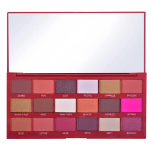 Paleta senki i pigmenata I HEART REVOLUTION Chocolate Red Velvet