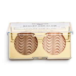 Paleta za konturisanje i hajlajt REVOLUTION PRO Sculpt and Glow 4g