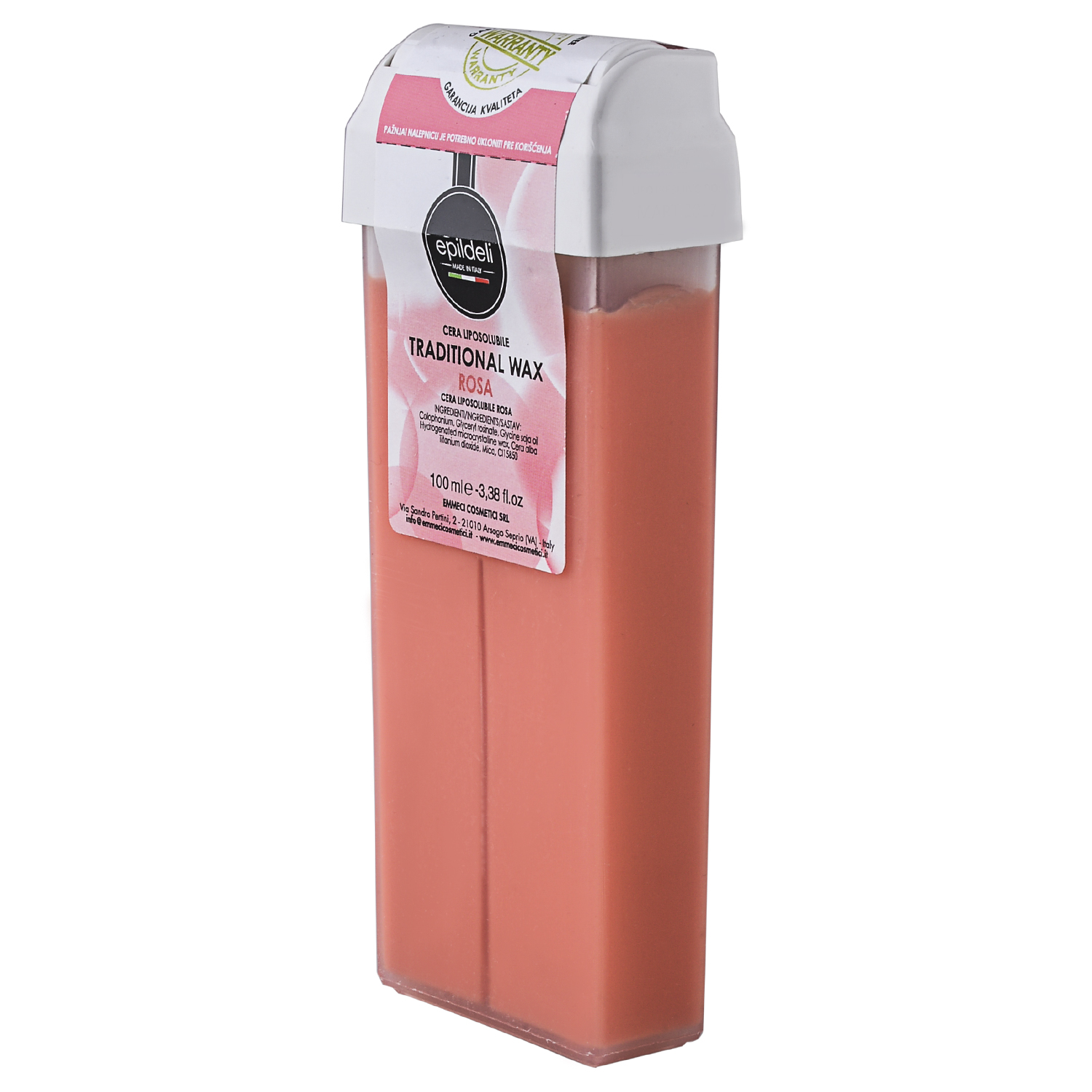 Vosak za hladnu depilaciju u patroni EMMECI ruža