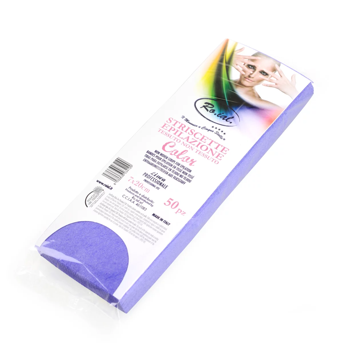 Trake za depilaciju ROIAL ljubičaste 50/1