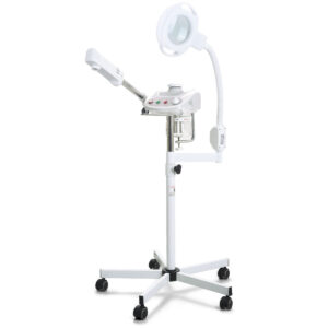 Kozmetički aparat za tretmane lica i tela M2102C vapozon i lupa