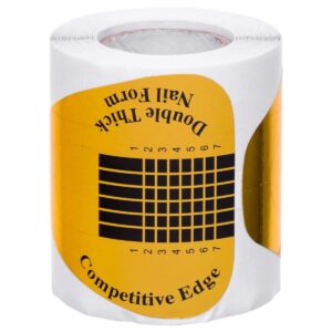 Samolepljivi papirni šabloni za izlivanje noktiju Gold NF-2 100/1