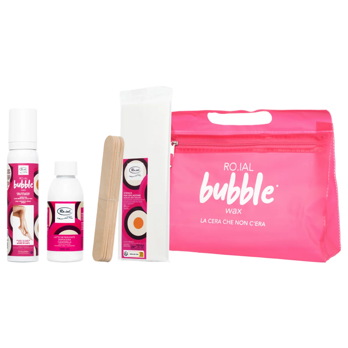 Putni set za depilaciju RO.IAL Bubble šea puter