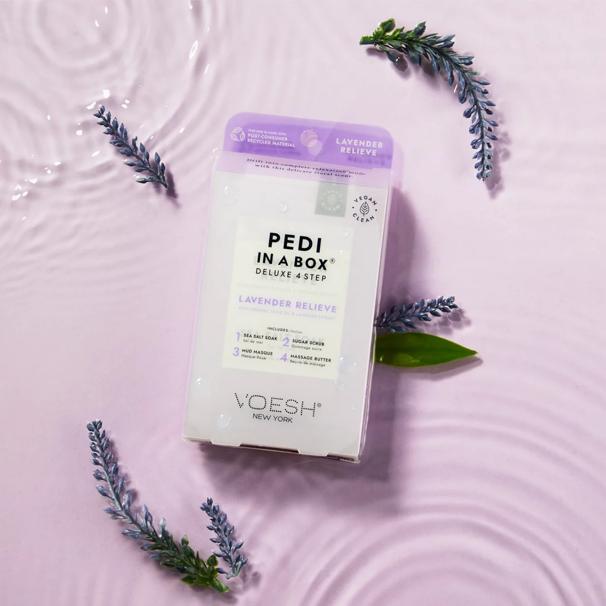 Pedikir set VOESH Lavender Relieve 4 Step - Image 4