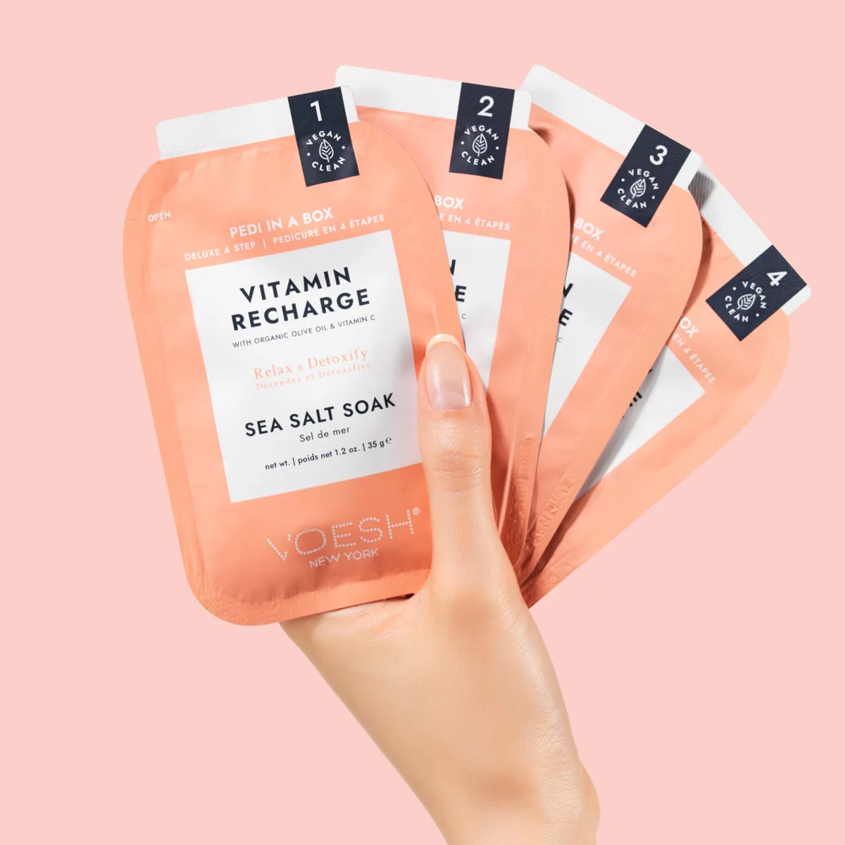Pedikir set VOESH Vitamin Recharge 4 Step - Image 3