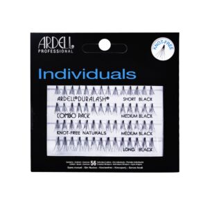 Individualne trepavice bez čvorića ARDELL Duralash Knot-Free Combo Crne