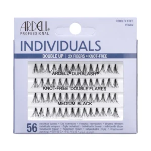 Individualne trepavice bez čvorića ARDELL Double Up Duralash Medium Black