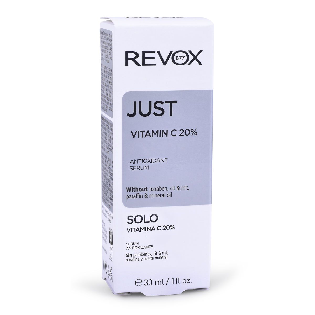 Antioksidantni serum za revitalizaciju kože lica REVOX Just 20% Vitamin C 30ml - Image 2