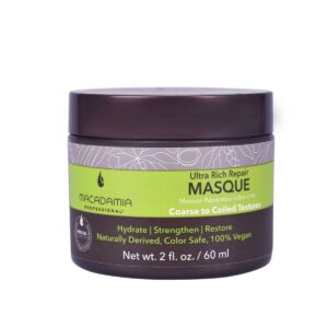 Hranljiva maska bez sulfata za rekonstrukciju kovrdžave kose MACADAMIA Oil-Infused Ultra Rich Repair 60ml