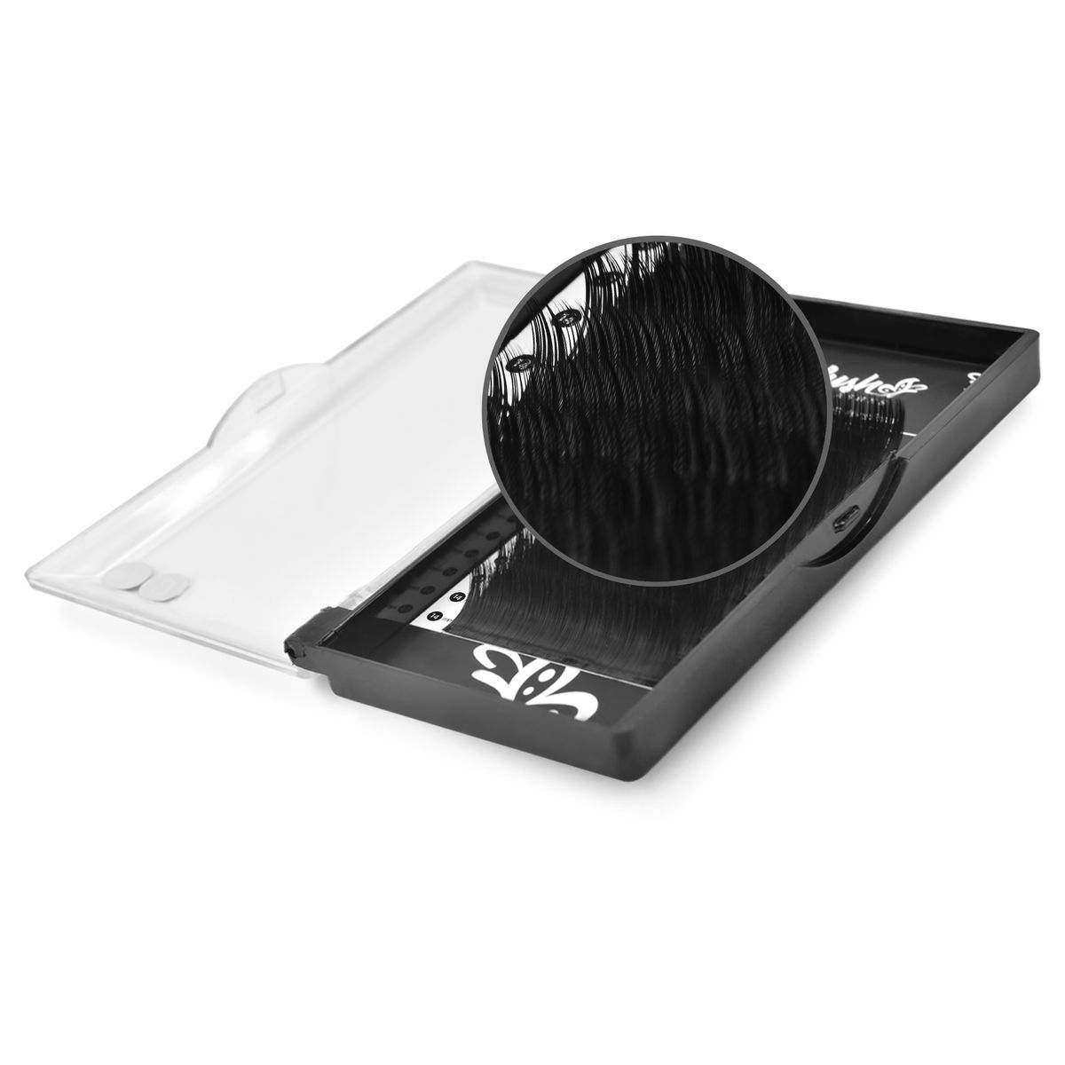 Svilene trepavice za ruski volumen BLUSH C-kriva 14mm - Image 2