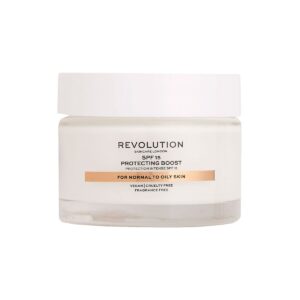 Dnevna krema SPF15 za normalnu i masnu kožu lica REVOLUTION SKINCARE Protecting Boost 50ml