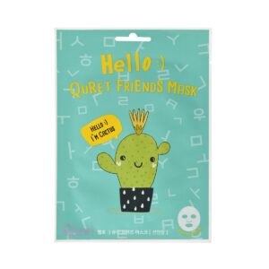 Korejska sheet maska za umirivanje kože lica QURET Hello Kaktus 25g