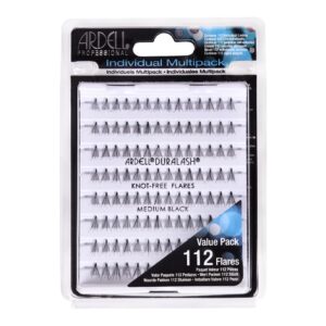 Individualne trepavice bez čvorića ARDELL Pro Multi Black Medium 112/1