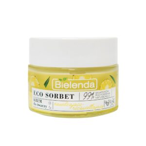 Hidratantna krema za blistavost kože lica BIELENDA Eco Sorbet ananas 50ml