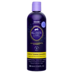 Ljubičasti šampon za plavu kosu HASK Blonde Care 355ml