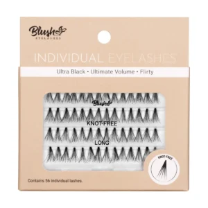 Individualne trepavice bez čvorića - Ultra Black 555