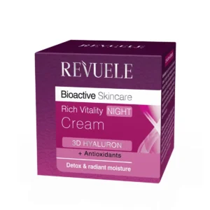 Noćna krema za revitalizaciju lica - Bioactive 3D Hyaluron 50 ml