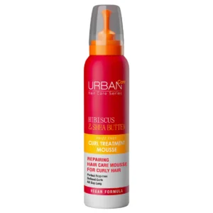 Tretman u peni za kovrdžavu kosu - hibiskus i ši puter 150 ml